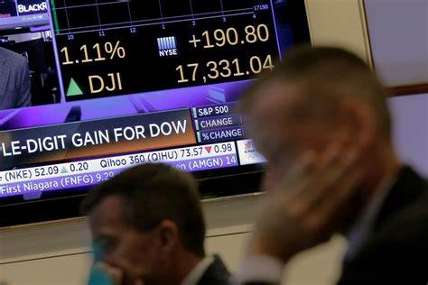 Dow Gains 250 Points as Stocks Rally a Second Day