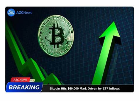 Bitcoin price breaks through $60,000 mark as ETF inflows surge - The Block