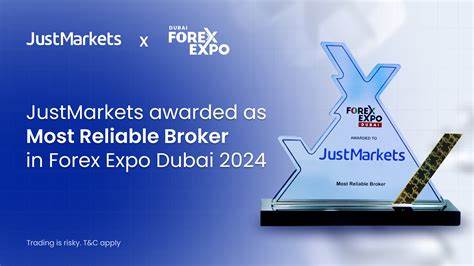 JustMarkets awarded Most Reliable Broker in Forex Expo Dubai 2024