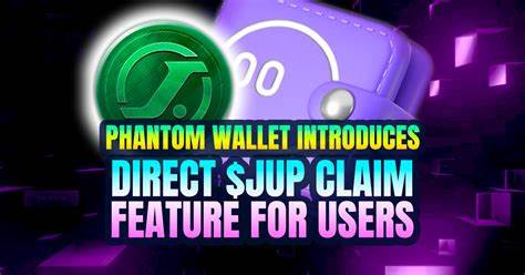 Phantom Wallet Introduces Direct $JUP Claim Feature for Users - Altcoin Buzz