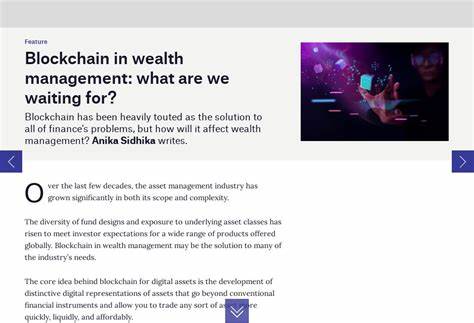 Blockchain in wealth management: what are we waiting for? - Private Banker International