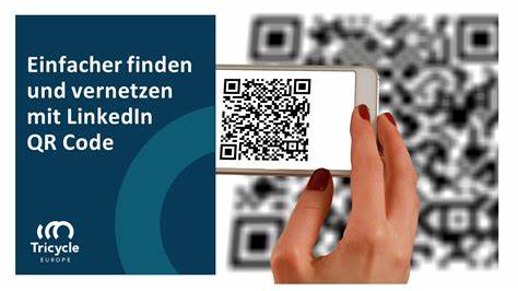 Vernetzung mit Mitgliedern per LinkedIn QR-Code