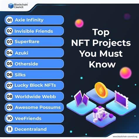 Explore the Top NFT Projects Shaping Blockchain Innovation
