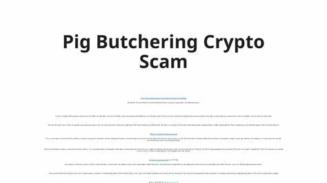 CFTC partners up to warn on crypto pig butchering scams