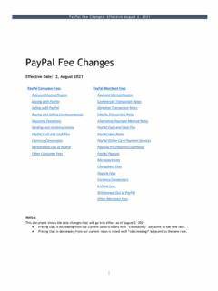 PayPal Fee Changes Included in User Agreement Update - EcommerceBytes