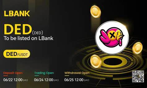 LBank Exchange Will List DED (DED) on June 24, 2024 - Bitcoin.com News