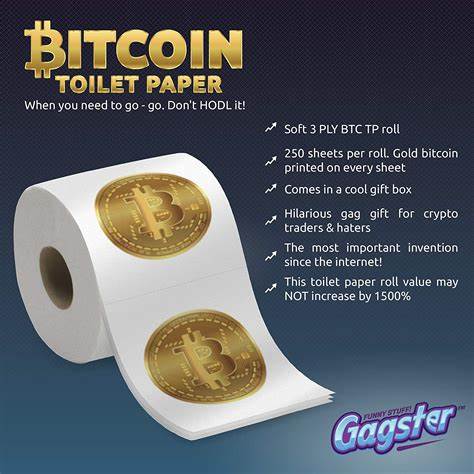 This Bitcoin toilet paper will take you from ‘bogholder’ to ‘shitcoiner’ in one wipe - TNW