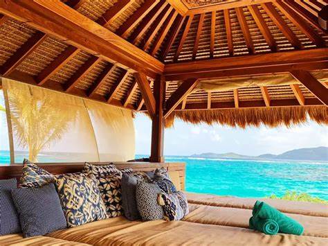 I spent a day on Richard Branson's private island in the Caribbean. It was as spectacular as you can imagine